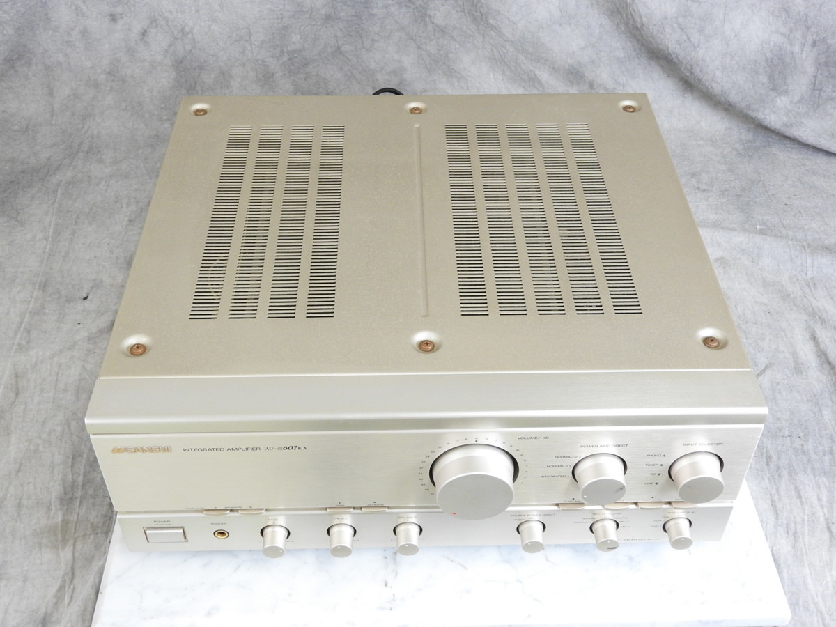 SANSUI プリメインアンプ サンスイ - AU-α607KX 山水 AU-α607 Yahoo