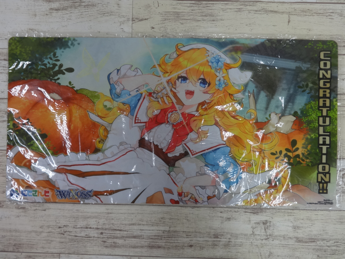 【新作入荷，定番人気】 089AH WIXOSS にじさんじ プレイマット 御伽原江良 CONGRATULATION(トレーディングカードゲーム)｜売買されたオークション情報、yahooの商品情報をアーカイブ公開 - オークファン その他