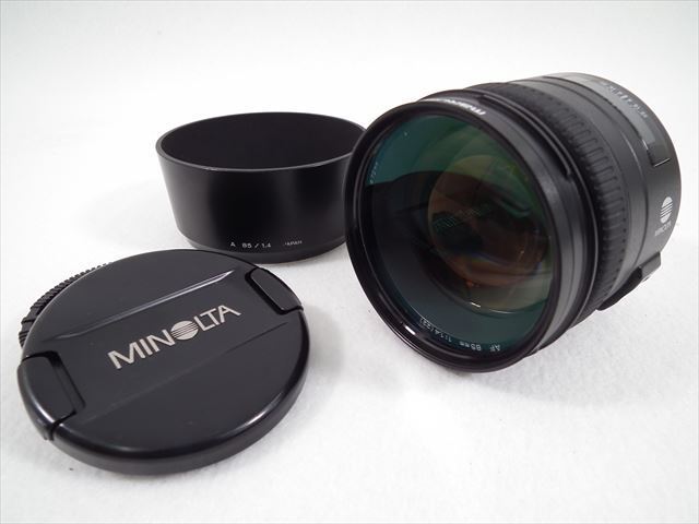 AF 85mm | MINOLTA ミノルタ レンズ : F1.4 Minolta (22) 1:1.4 e15192