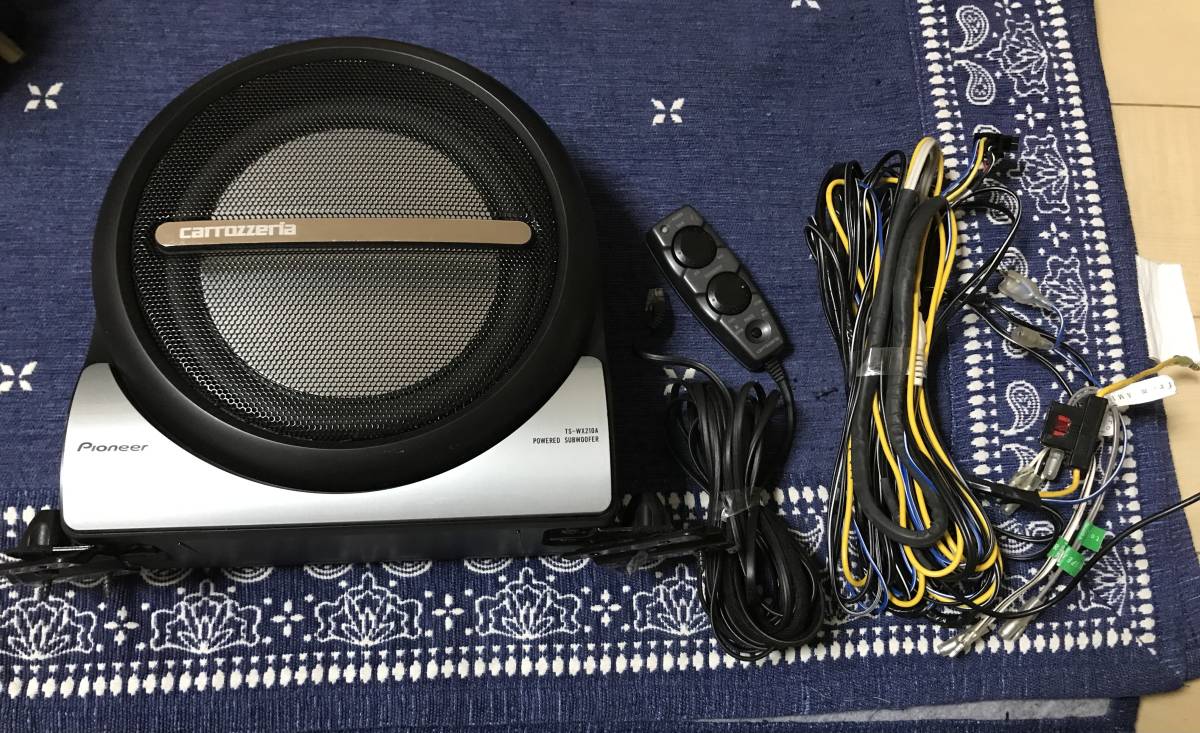 TS-WX210A carrozzeria パワードサブウーファー カロッツェリア サブ