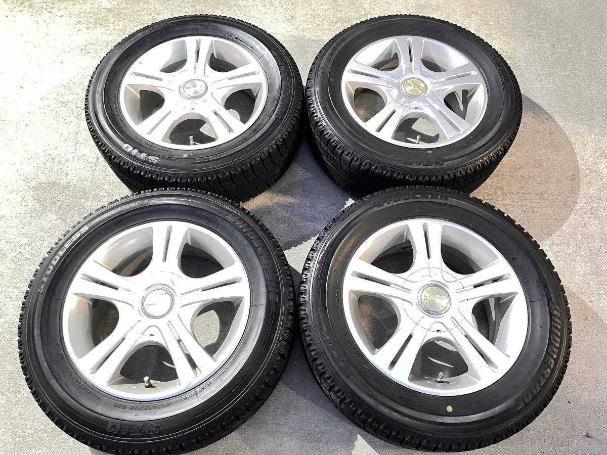 114.3 | 0 15x6J+45 マナレイスポーツ 中古 アルミホイール 15x6j-45 
