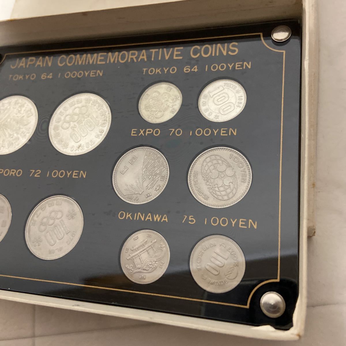 N10011 JAPAN COMMEMORATIVE COINS東京オリンピック 記念銀貨 日本