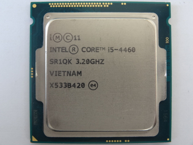 特別大特価 ☆Intel / CPU Core i5-4460 3.20GHz 起動確認済