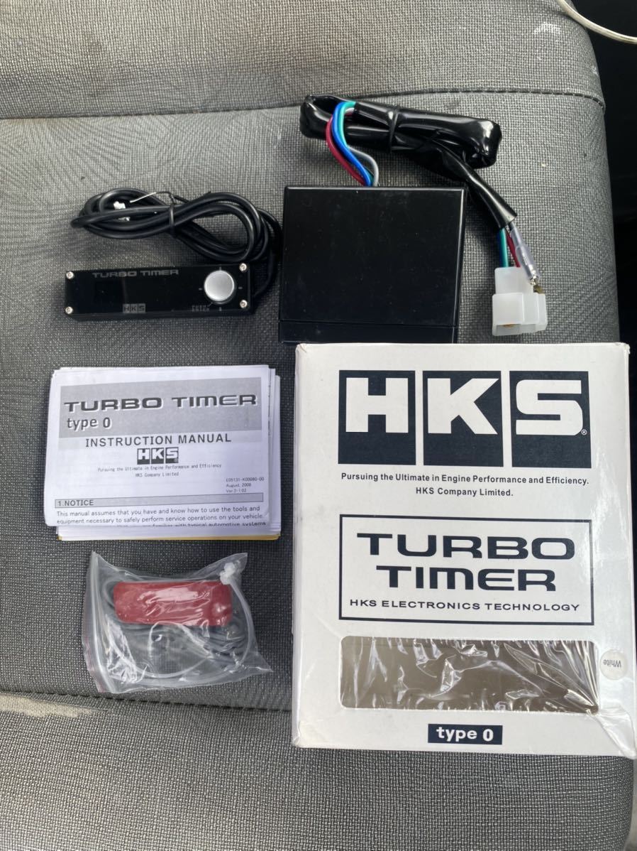 【未使用】HKS Turbo Timer type-O HKS ターボタイマー TYPE 0 未使用 ターボタイマー HKS | type-O Timer