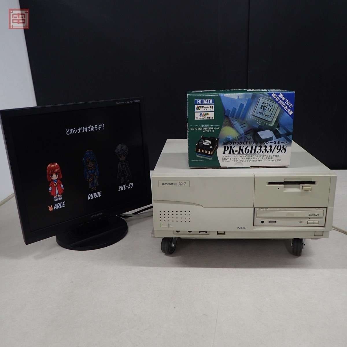 最新作 動作確認済 NEC PC-9821Xa7/C8 本体 日本電気【40