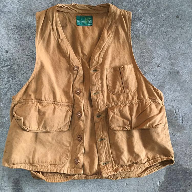 【限定セール，大人気】 インポート古着 ハンティングベスト ベスト Western field VEST 3PR031012(Lサイズ)｜売買されたオークション情報、yahooの商品情報をアーカイブ公開 - オークファン Lサイズ