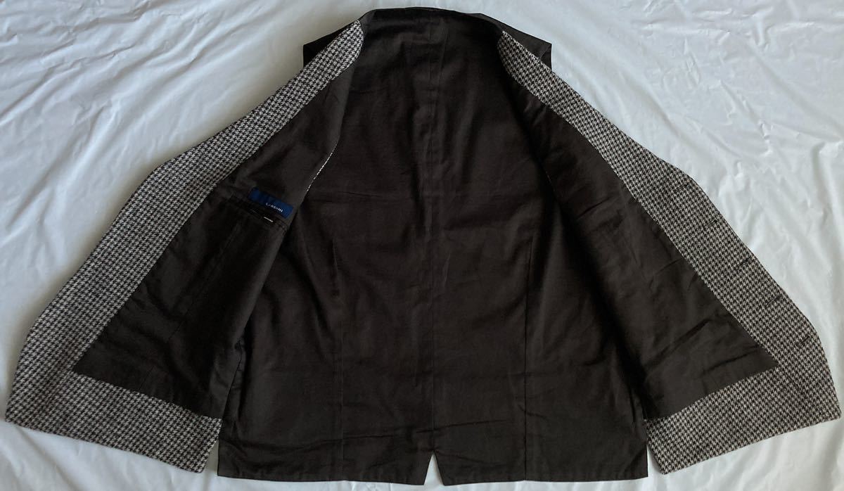 美品 LARDINI ラルディーニ 44 S～M ジレ ベスト 最高級 グレー系