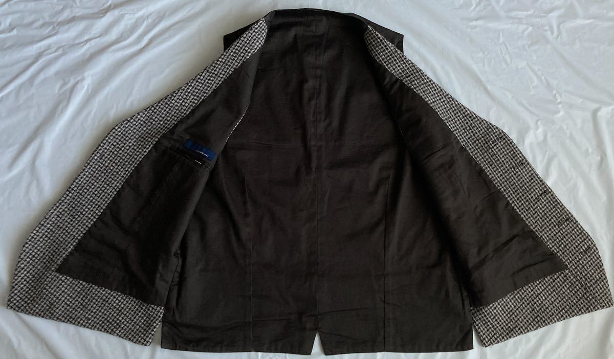 美品 LARDINI ラルディーニ 44 S～M ジレ ベスト 最高級 ネイビー系 