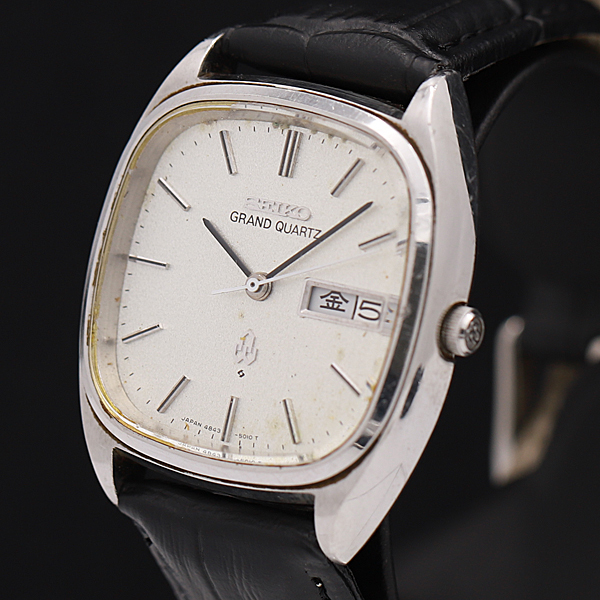 1円◎稼働品◎【SEIKO/セイコー】グランドクオーツ 4843-5011 