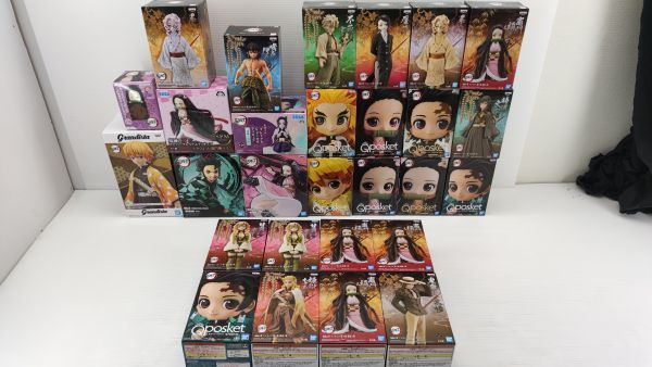 56/F719×鬼滅の刃 プライズフィギュアまとめ売り 2026年最新鬼滅の刃 