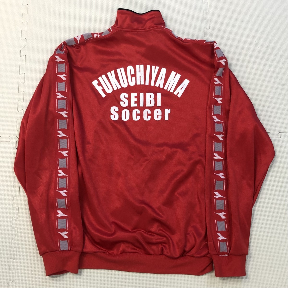 UJ170 (中古) 京都府 福知山成美高校 部活着 上下 2点セット /サッカー 