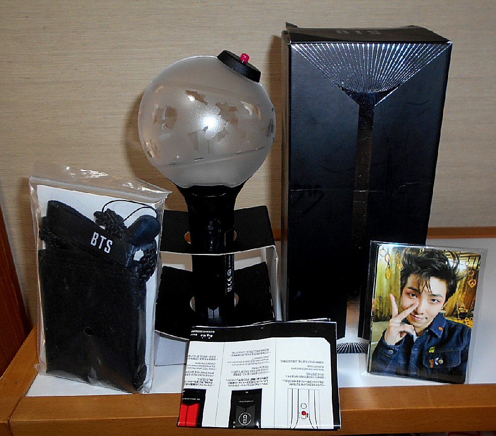 アミボム ver2 bts ペンライト ver2 BTS LIGHT STICK OFFICIAL VER 4