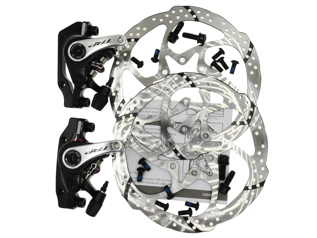 TRP Spyre 機械式ディスクブレーキキャリパー 割引 Post Mount 前後