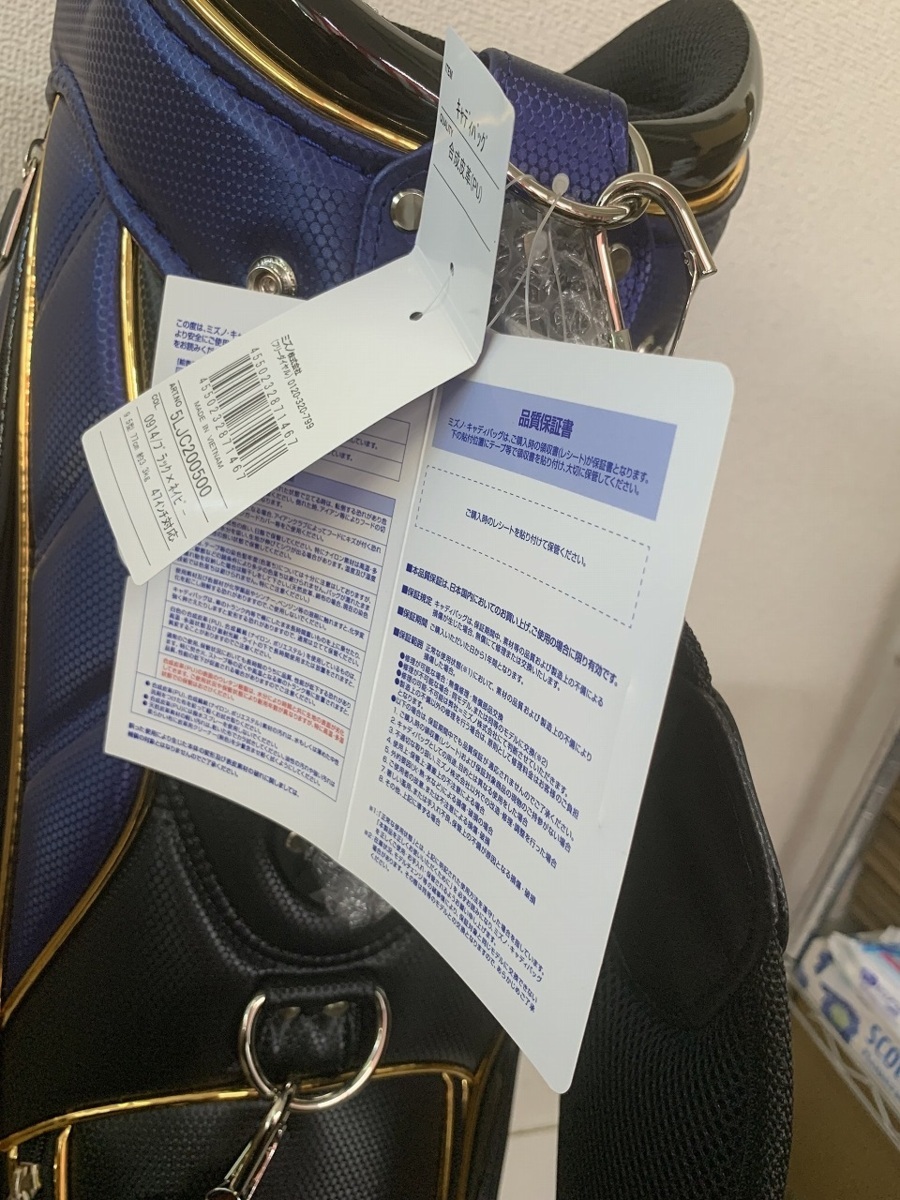 ♪未使用保管品【ミズノ キャディバッグ ゴルフ 5LJC200500 RB STYLE