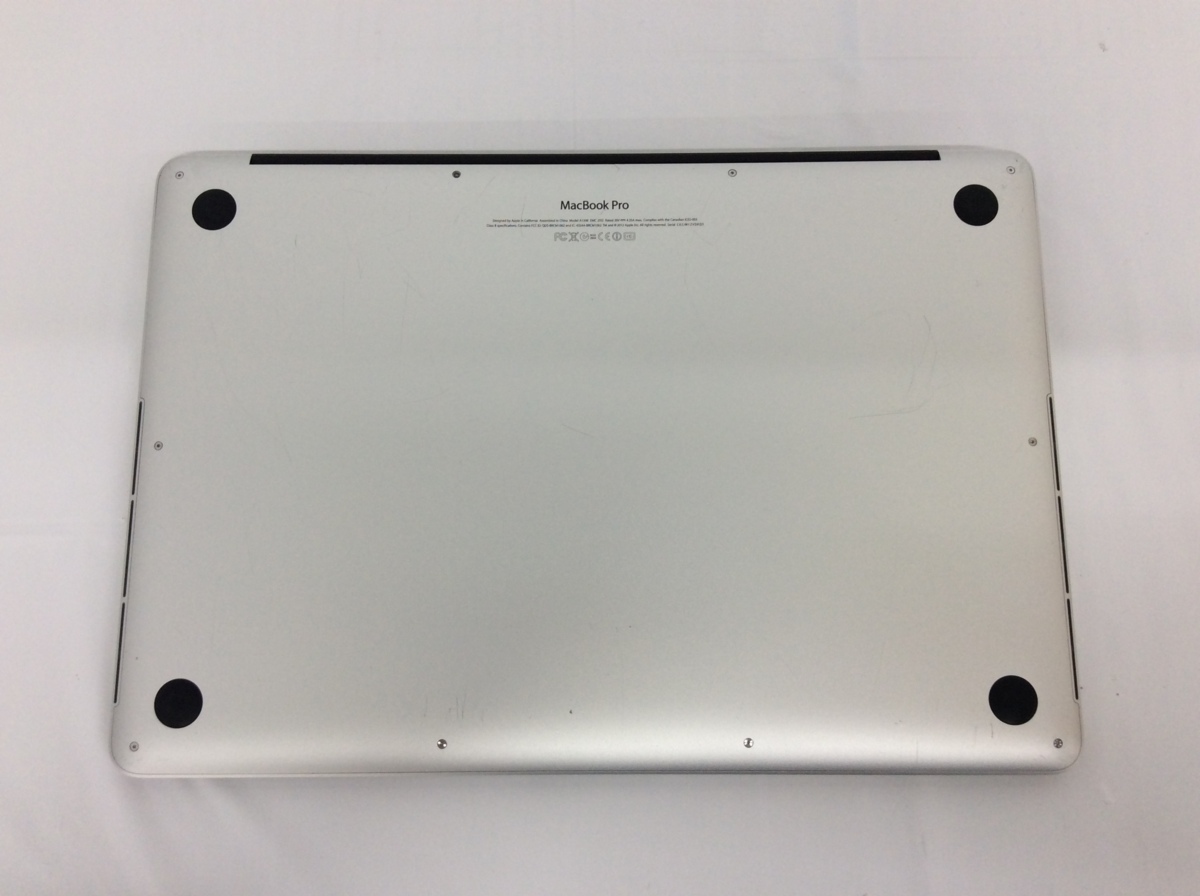 Plasturgie basse bottom case cover socle MacBook Pro A1398 15 i7