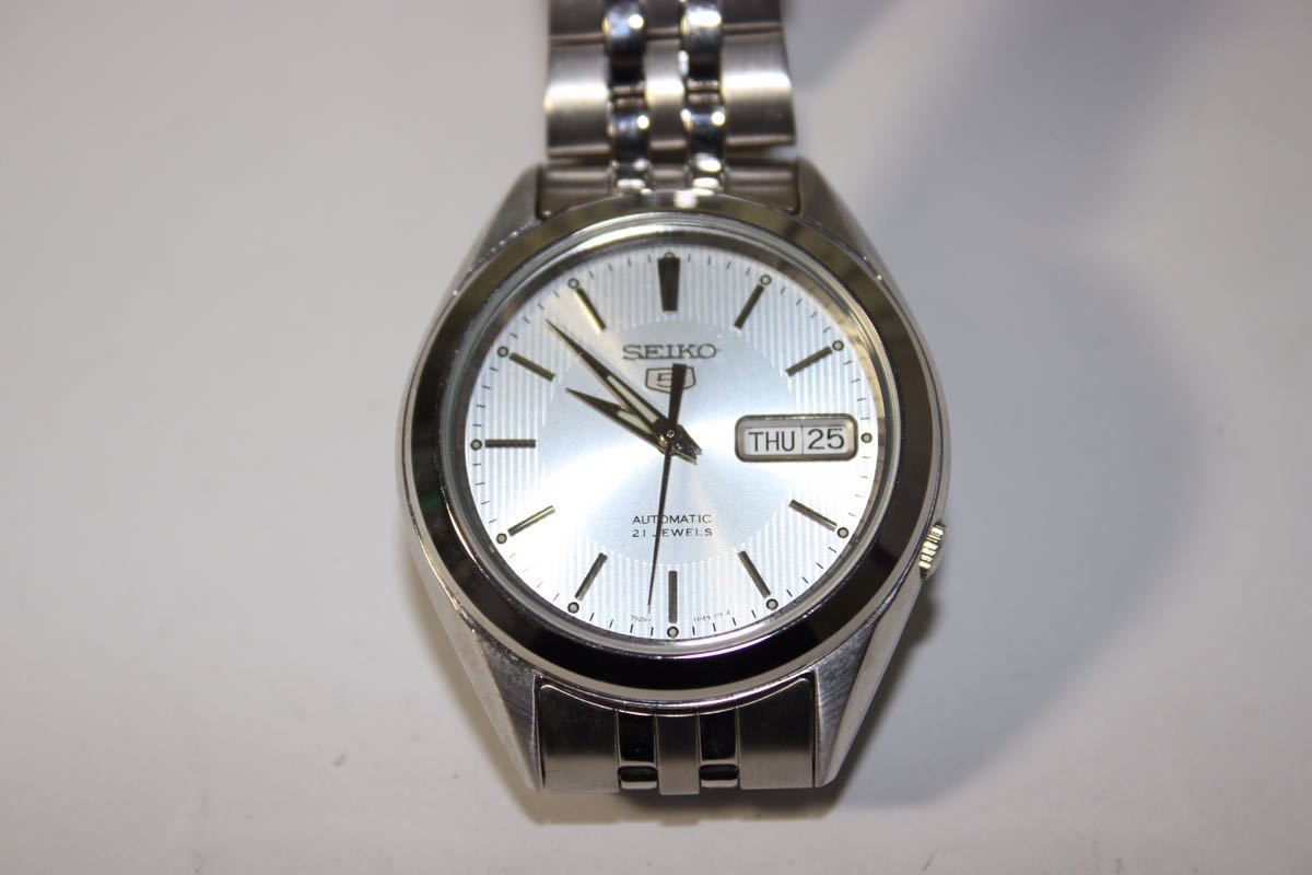 SEIKO セイコー 5ACTUS 自動巻き メンズ腕時計 稼働中 SEIKO セイコー 