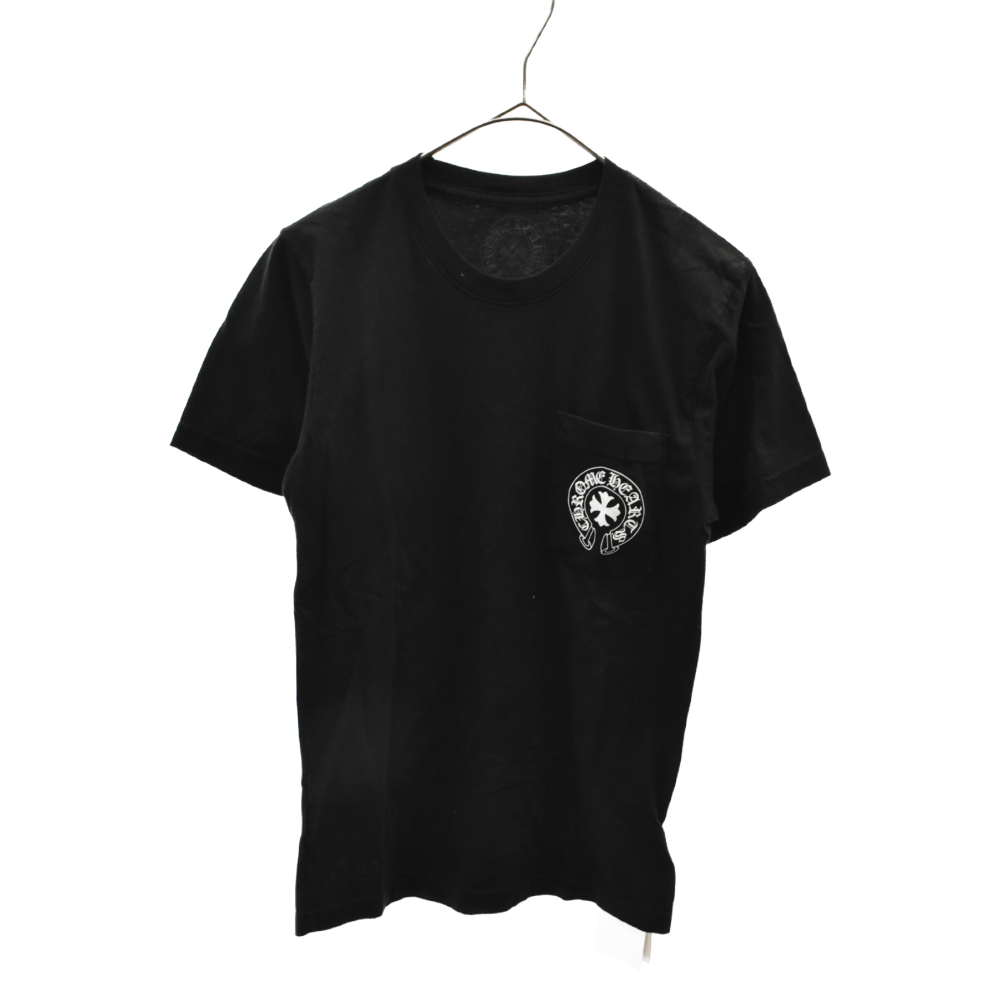 CHROME HEARTS バックプリント 半袖/L 即購入⭕️ CHROME HEARTS(クロムハーツ)バックプリント半袖Tシャツ(トップス