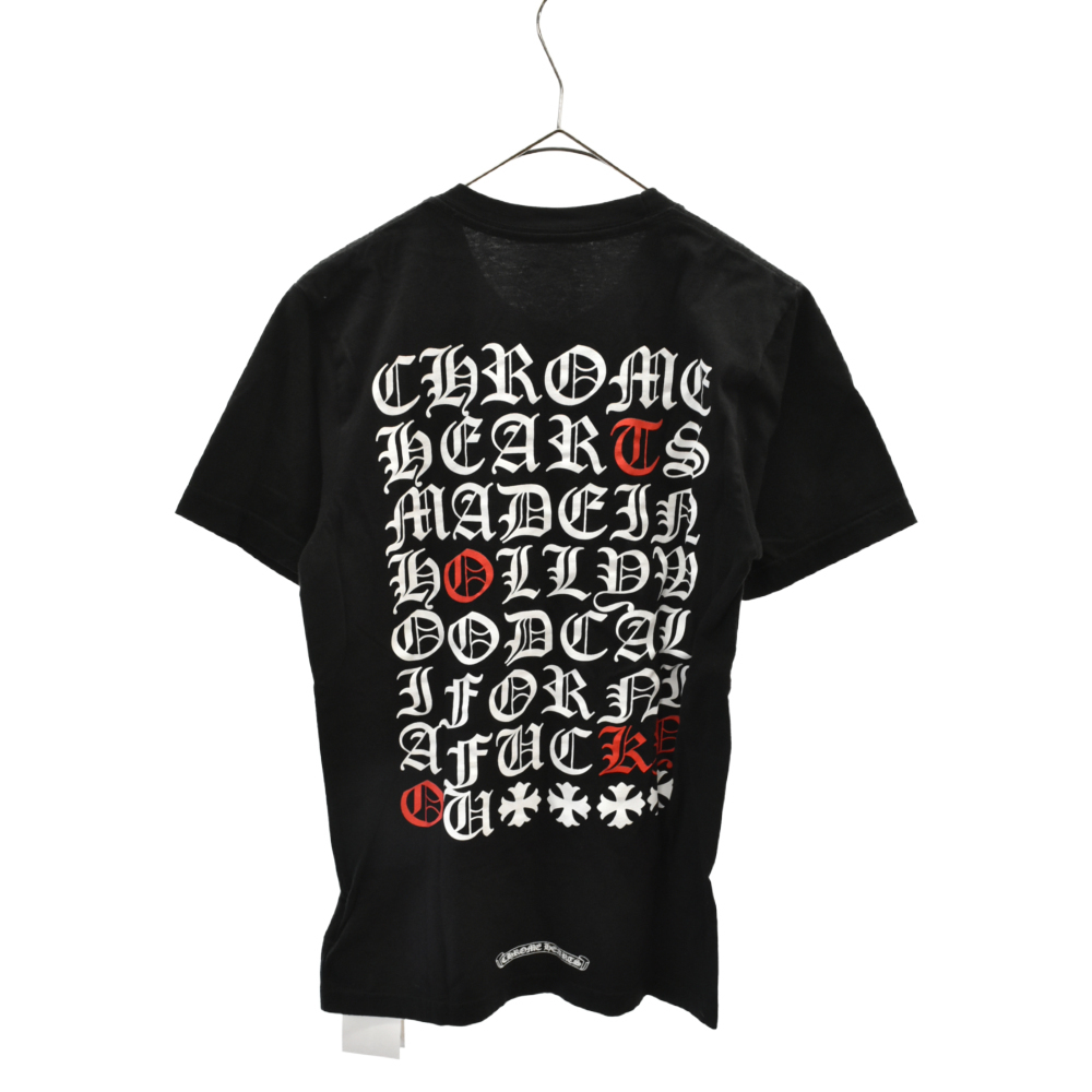 CHROME HEARTS(クロムハーツ)バックプリント半袖Tシャツ(トップス