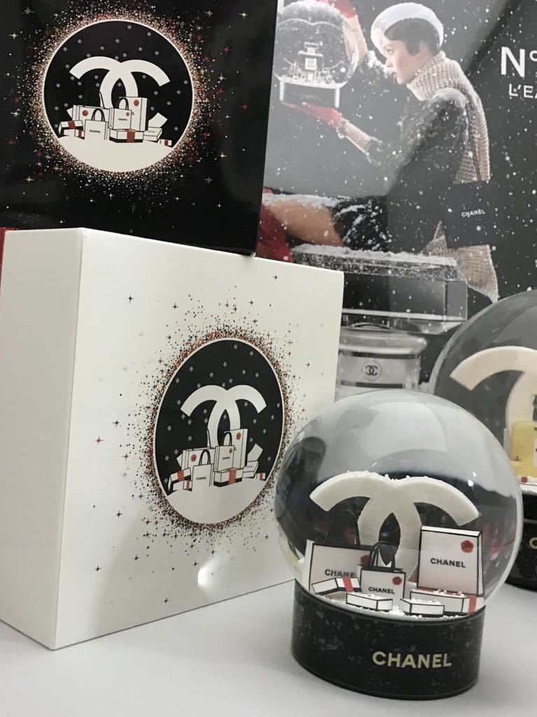 【非売品】VIPギフト 箱付き ノベルティ CHANEL シャネル スノードーム CHANEL（シャネル） スノードーム 2022年 海外VIP顧客限定 ノベルティ