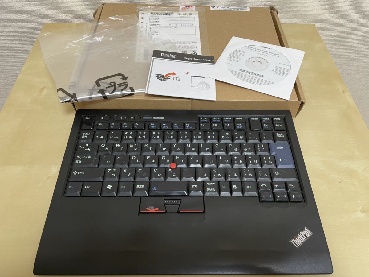 ThinkPad Lenovo 日本語配列 USBキーボード 有線 - トラックポイント