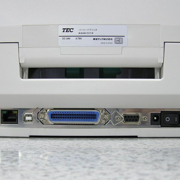 □β TEC/東芝テック ラベルプリンタ B-EV4D-TC17-R 感熱/USB/LAN