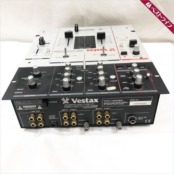 Vestax DJミキサー ベスタクス PMC-05Pro3 SL VCA【025】 ・おすすめ