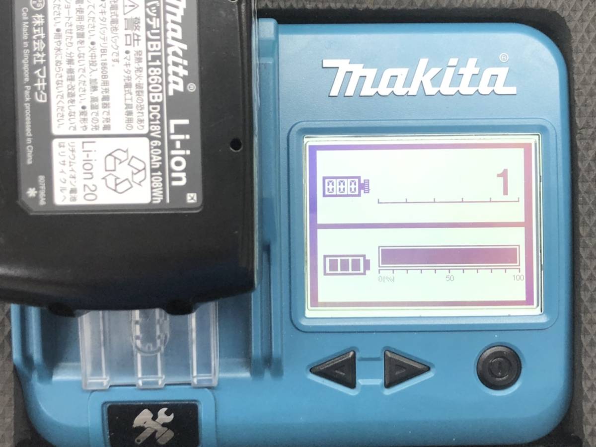 10392276】☆充電回数1回♪☆makita マキタ 純正リチウムイオン 