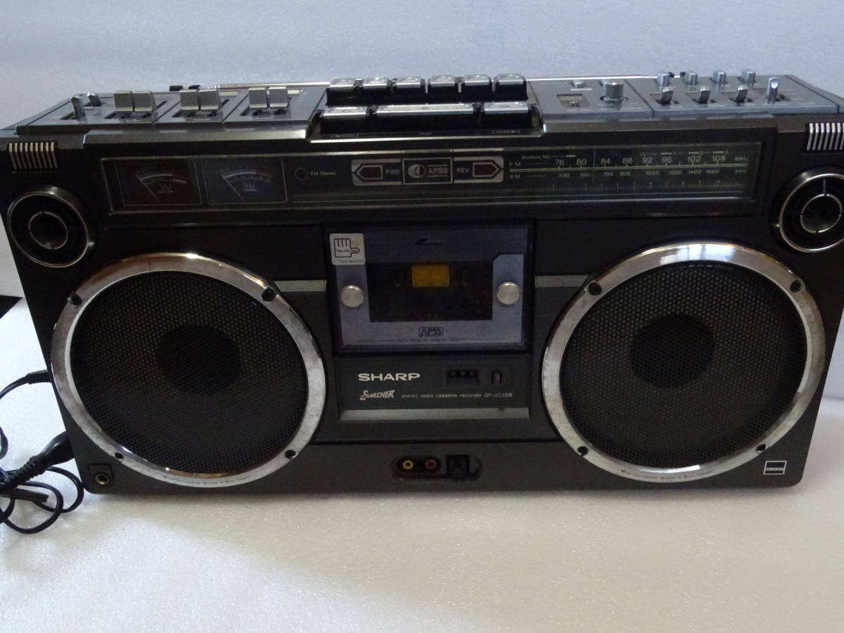 シャープ GF-303SB SHARP ラジカセ - Yahoo!オークション GF-303ST工