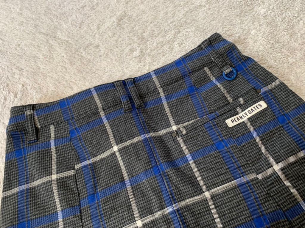 超美品☆Pearlygates パーリーゲイツ 千鳥格子×チェック柄ボックス