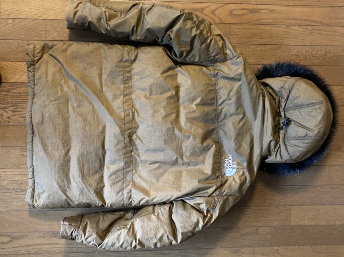 THE NORTH FACE ノースフェイスアンタークティカ 中古品　ノースフェイス 中古品　　PREMIUM GOOSE DOWN L オリーブブラウン系_5