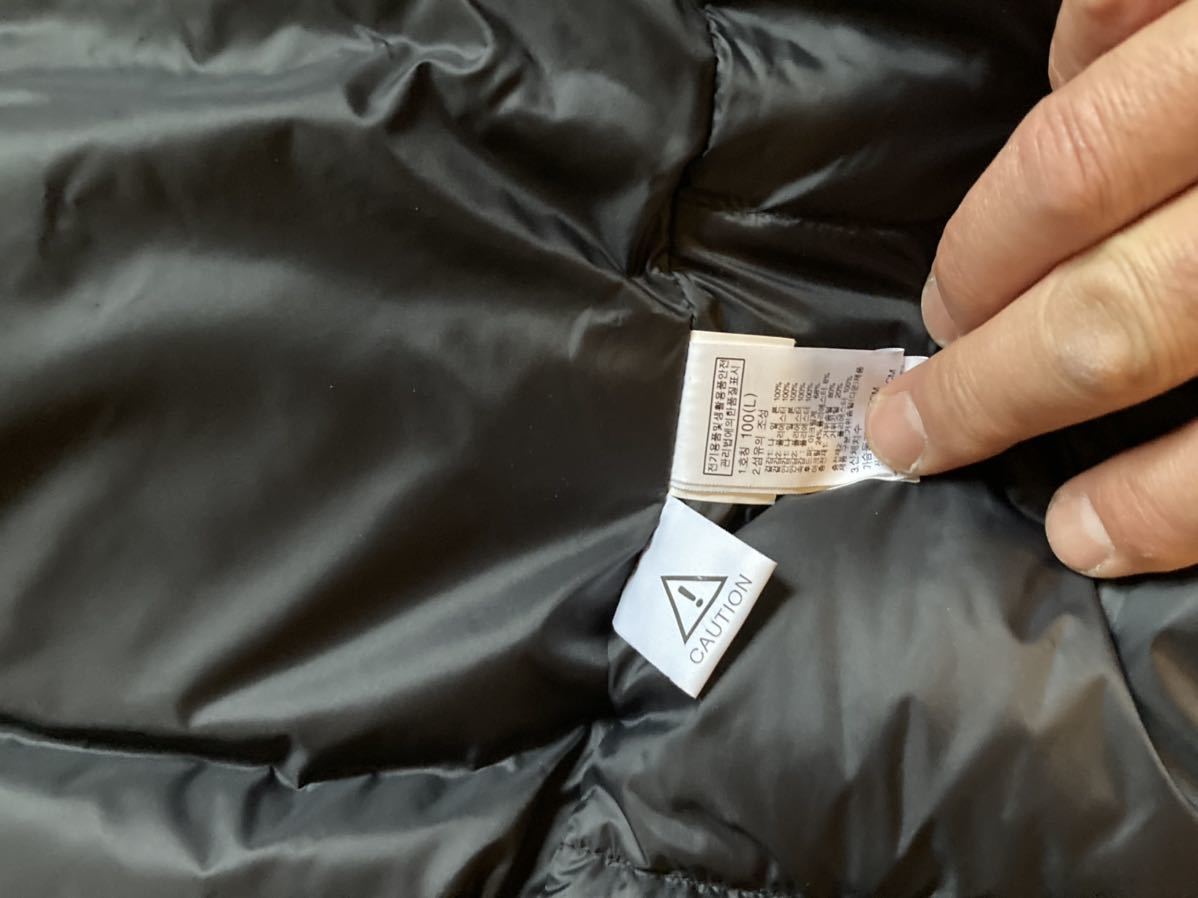 THE NORTH FACE ノースフェイスアンタークティカ 中古品　ノースフェイス 中古品　　PREMIUM GOOSE DOWN L オリーブブラウン系_9