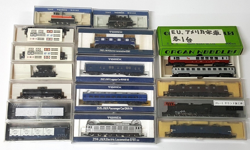 ジャンク】【中古】TOMIX トミックス・KATO カトー他 Nゲージ C62蒸気