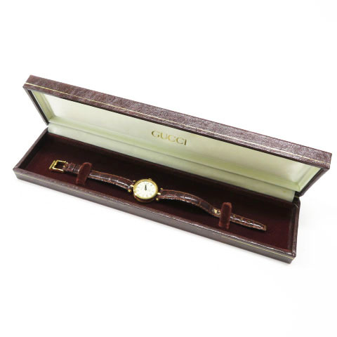 【即決】GUCCI グッチ 時計 ゴールド系 [240001468705]