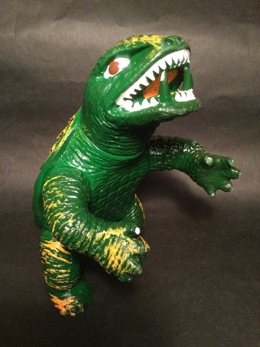 当時もの！ディメトロドン パチソフビ グリーン 検ブルマァク マルサン 当時もの！ディメトロドン パチソフビ グリーン 検ブルマァク マルサン