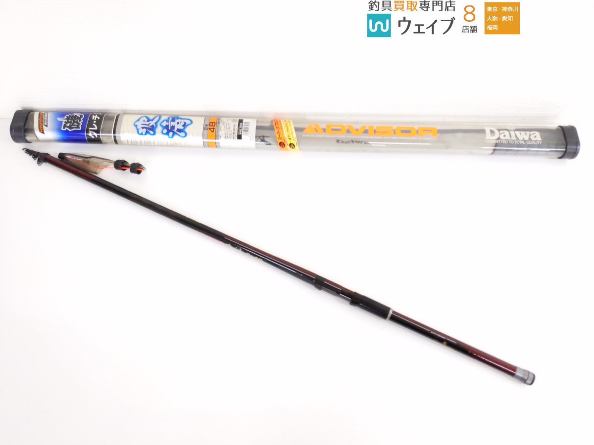 波濤 アドバイザー ダイワ アモルファスウィスカー 1-53 磯竿 2号53