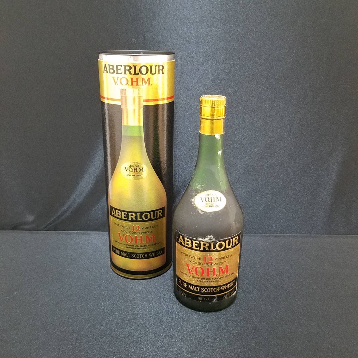 ABERLOUR 12年 アベラワー VOHM 古酒 750ml - V.O.H.M 未開栓 Yahoo