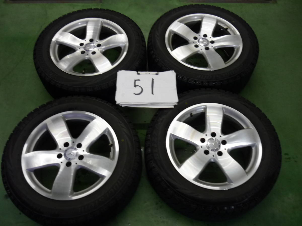 NN51』【溝有】メルセデスベンツ Sクラス W221 で使用 235/55R17 