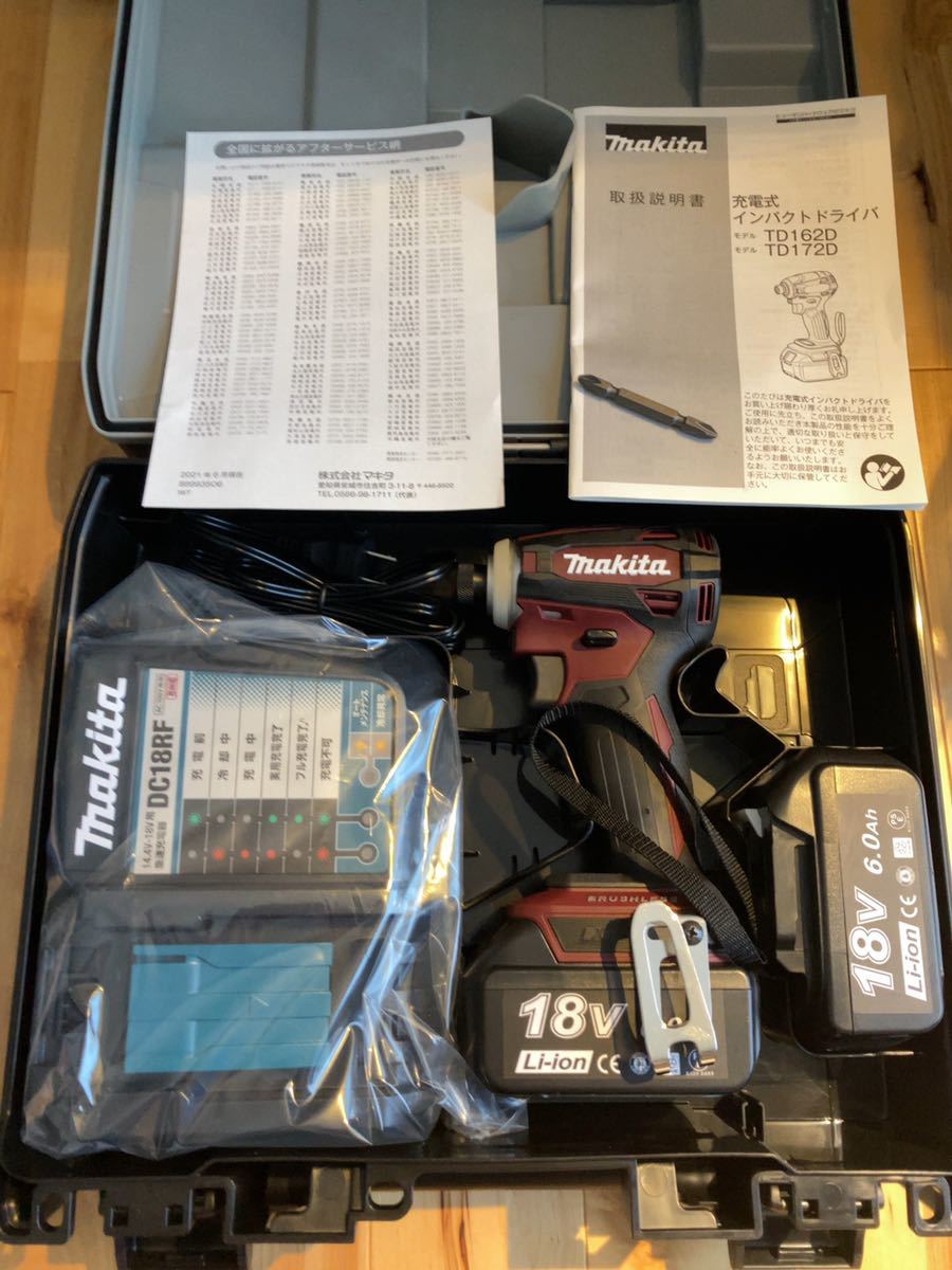  マキタ TD172 DGX AR ドライバー 100円(本体)｜売買されたオークション情報、yahooの商品情報をアーカイブ公開 - オークファン インパクトドライバ