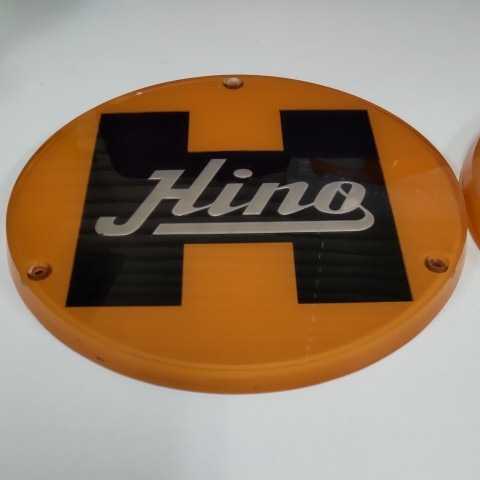 日野 Hino エンブレム レトロ デコトラ 旧車 当時物 HINO 自動車 当時