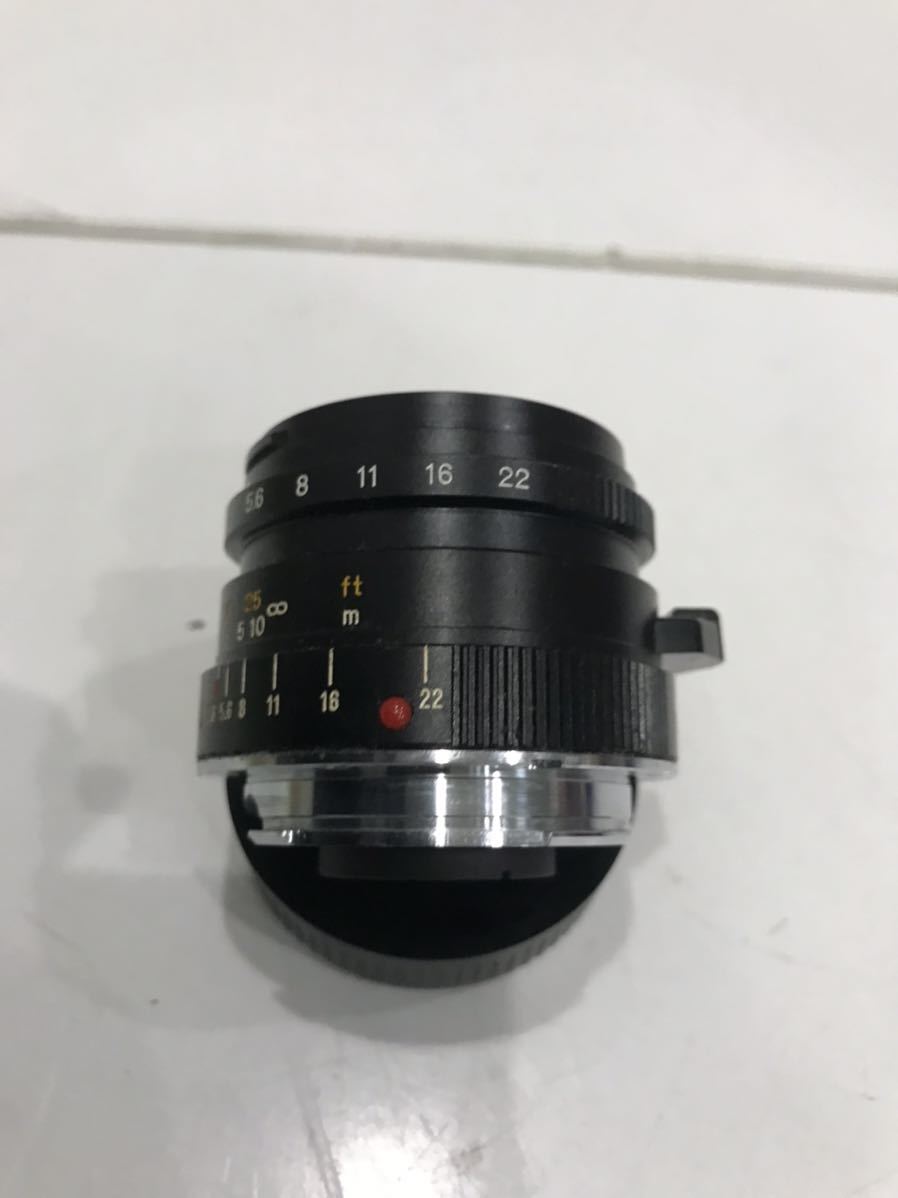☆MINOLTA ミノルタ M-ROKKOR 28mm 1:2.8 カメラレンズ ジャンク 1102M