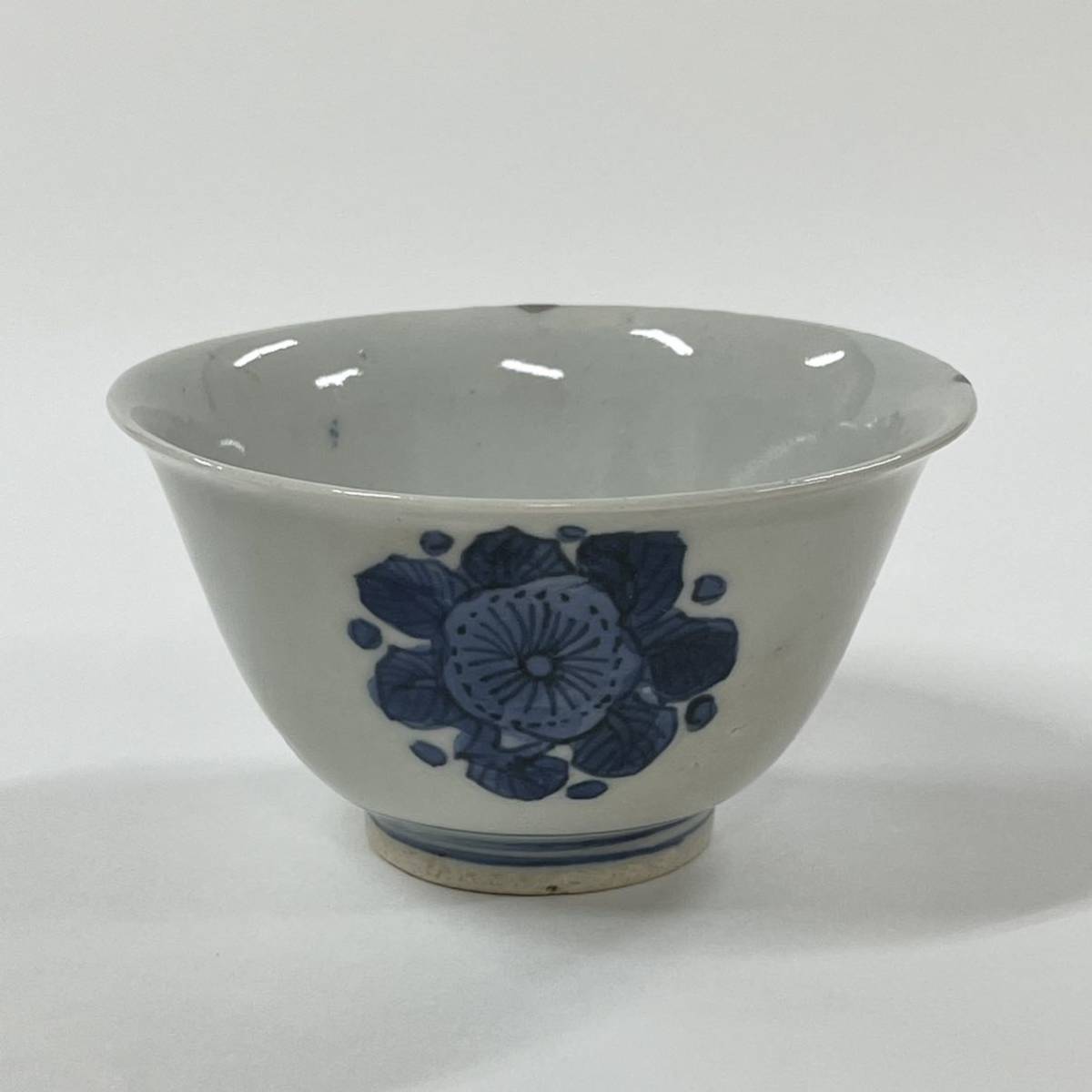 超希少】 藍九谷 花文小向 盃 ② 純銀丸粉直し 藍九谷 –