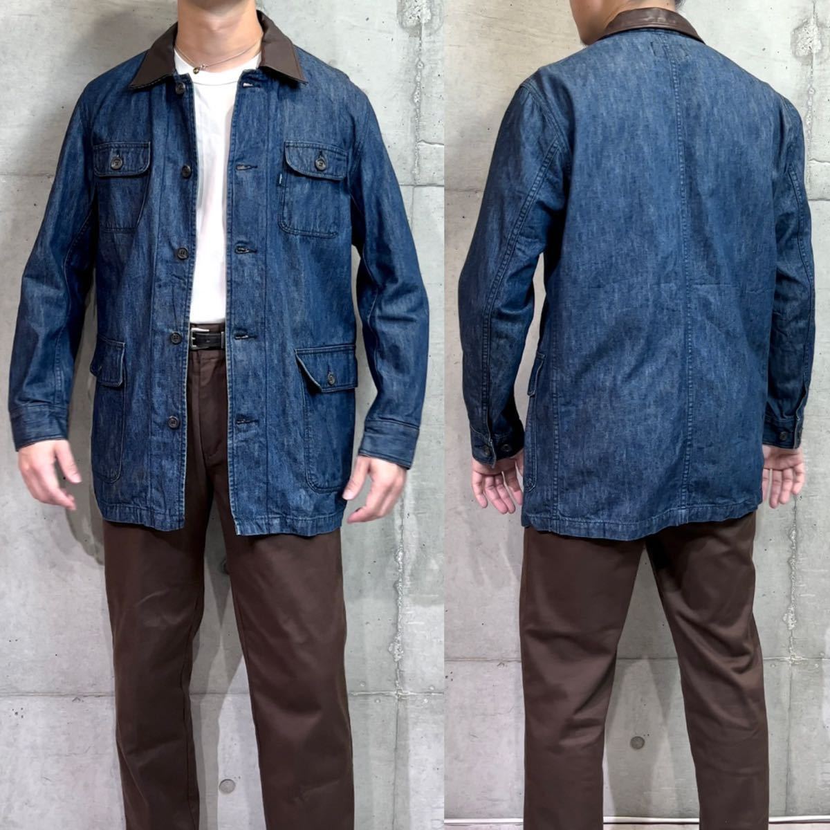◎80s◎Wrangler◎ラングラー◎日本製◎デニムカバーオール◎ミドル丈