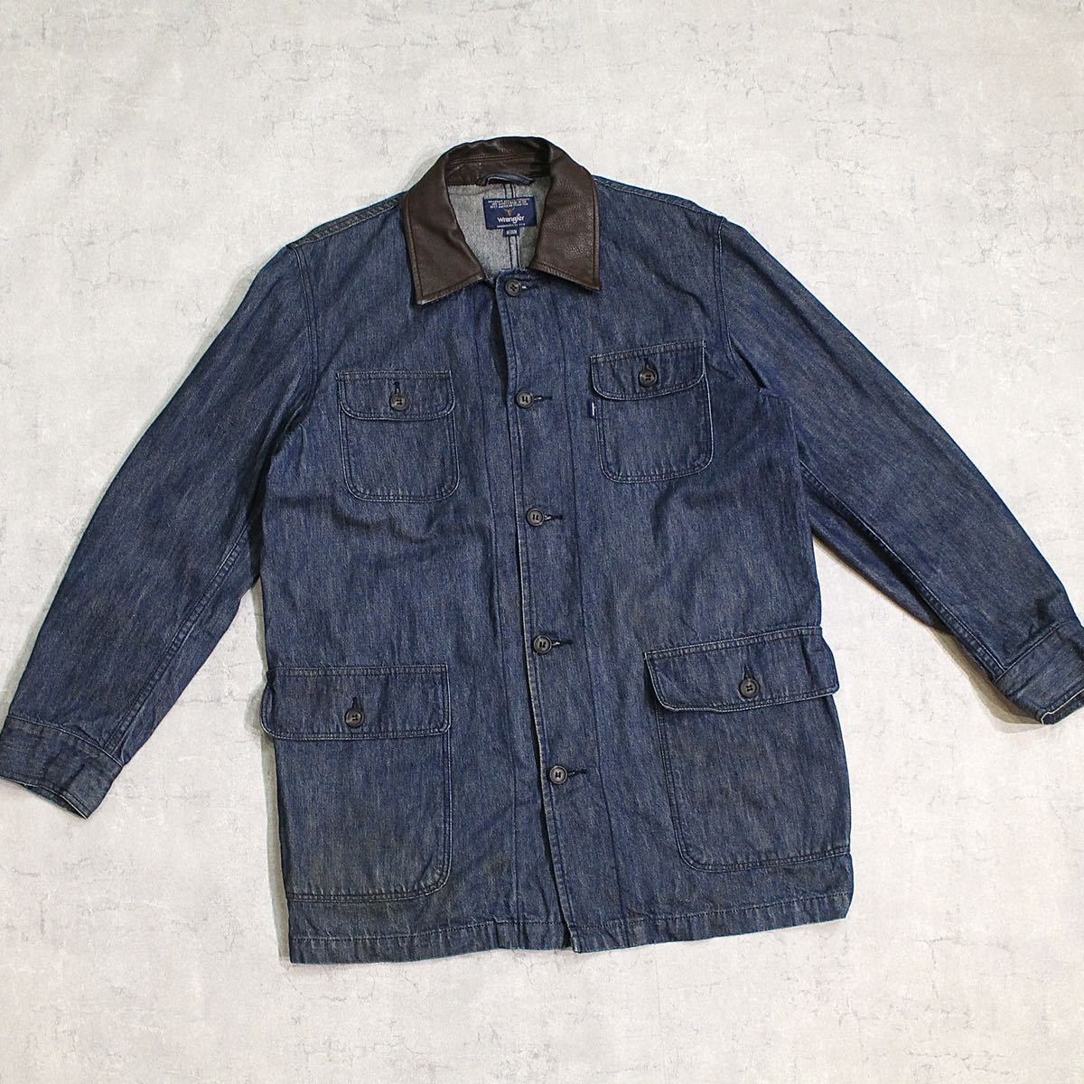 ◎80s◎Wrangler◎ラングラー◎日本製◎デニムカバーオール◎ミドル丈