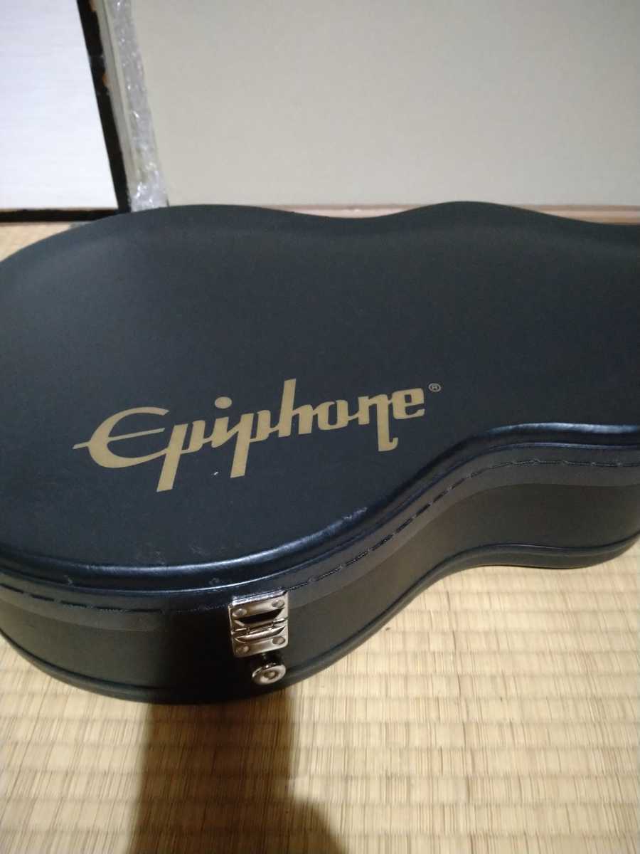 【美品】Epiphone エレキギター ケース付き／ほぼ未使用✨ Epiphone ハード Inspired by Gibson Custom LP ヤイリ エピフォン 鍵