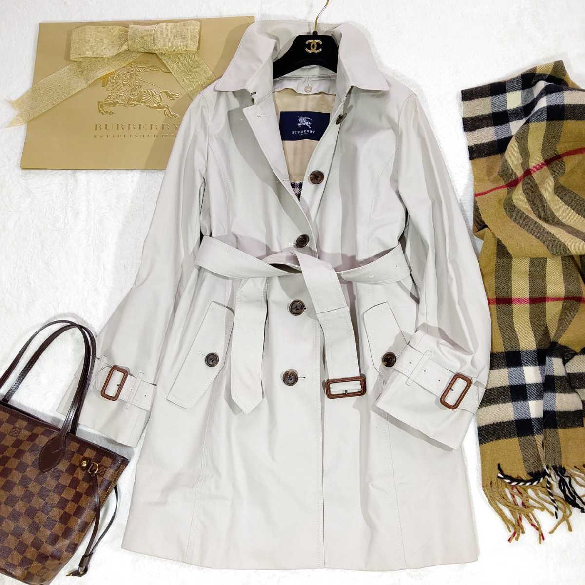 大きいサイズ 美品 BURBERRY バーバリーロンドン トレンチコート