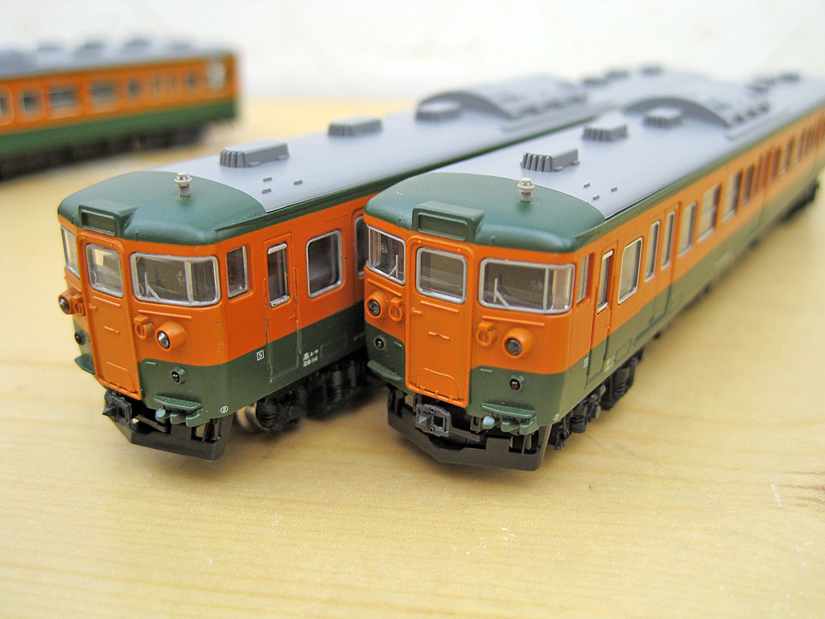 カトー/Kato☆115系近郊電車湘南色4両1組☆動力車あり☆オマケあり