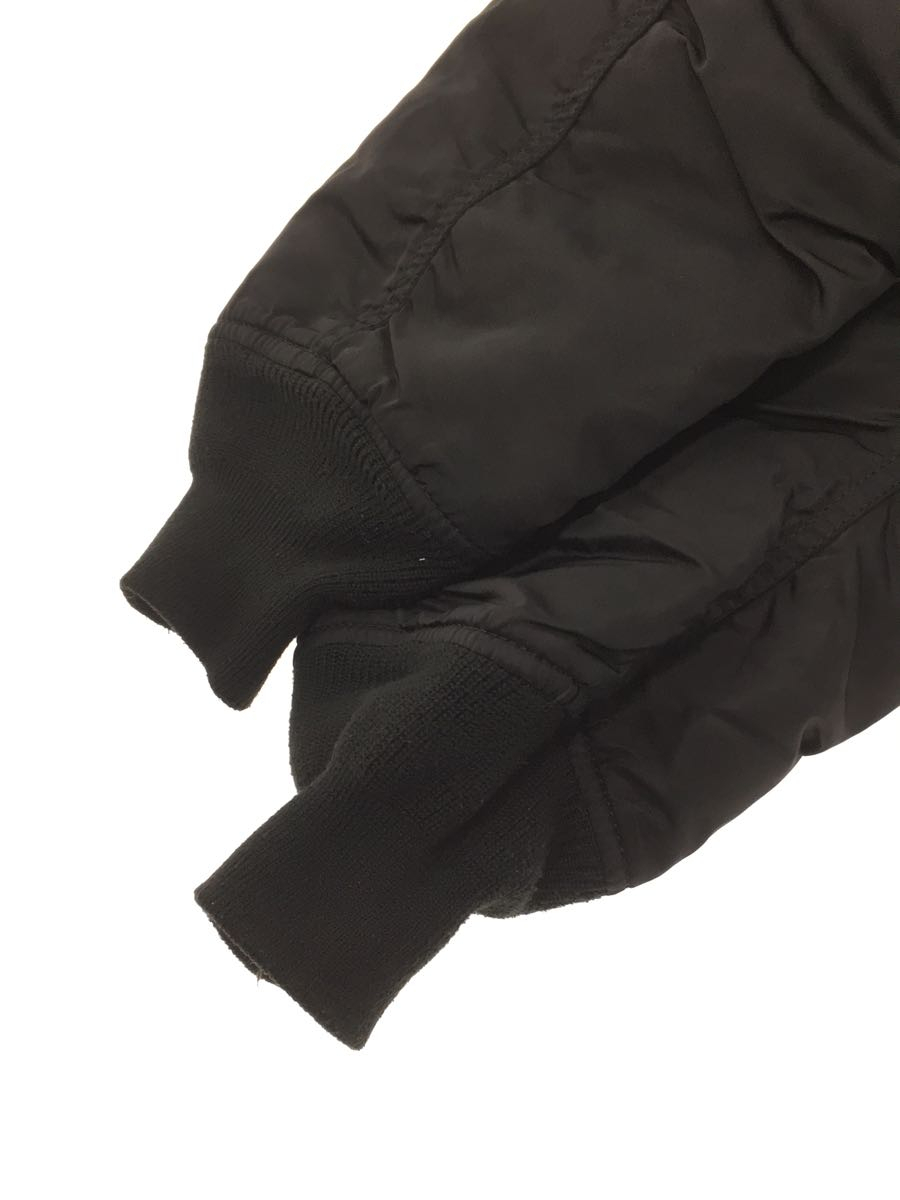 本物保証,得価 ALPHA INDUSTRIES◆MA-1/フライトジャケット/L/ナイロン/BLK/無地/MIL-J-82790J