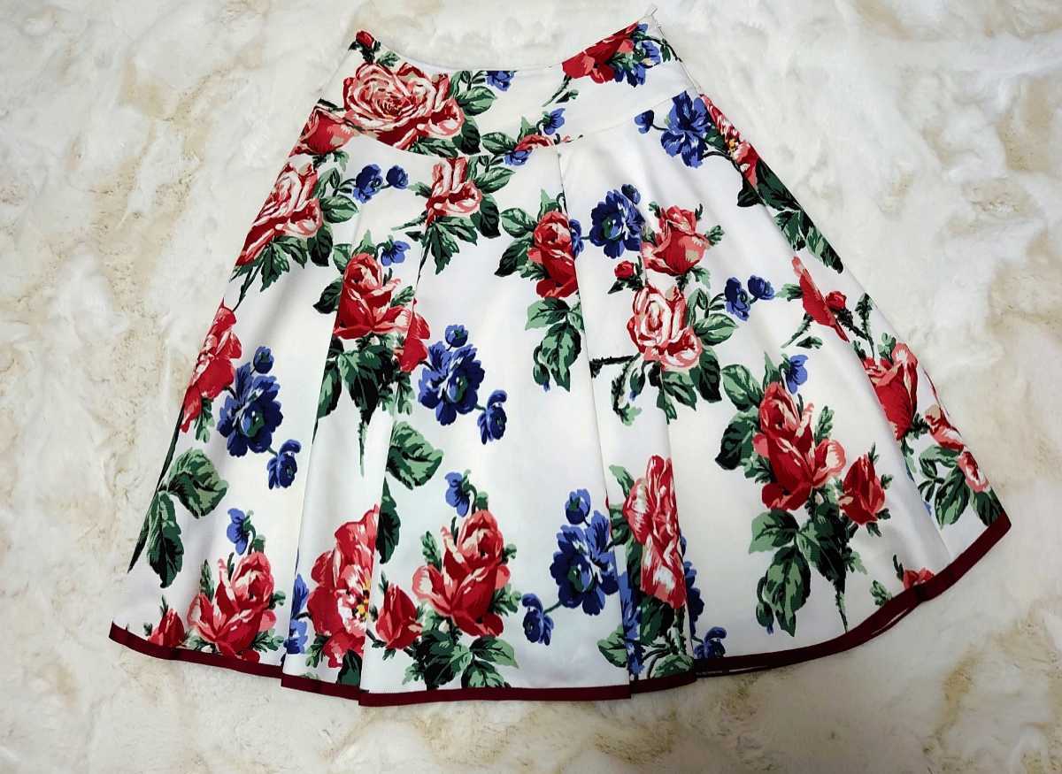エムズグレイシー薔薇モチーフスカート40(^^♪ え エムズグレイシー