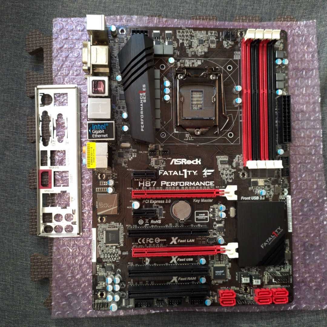 ASRock H87 Fatal1ty Performance Motherboard DDR3 - 0 LGA Z87