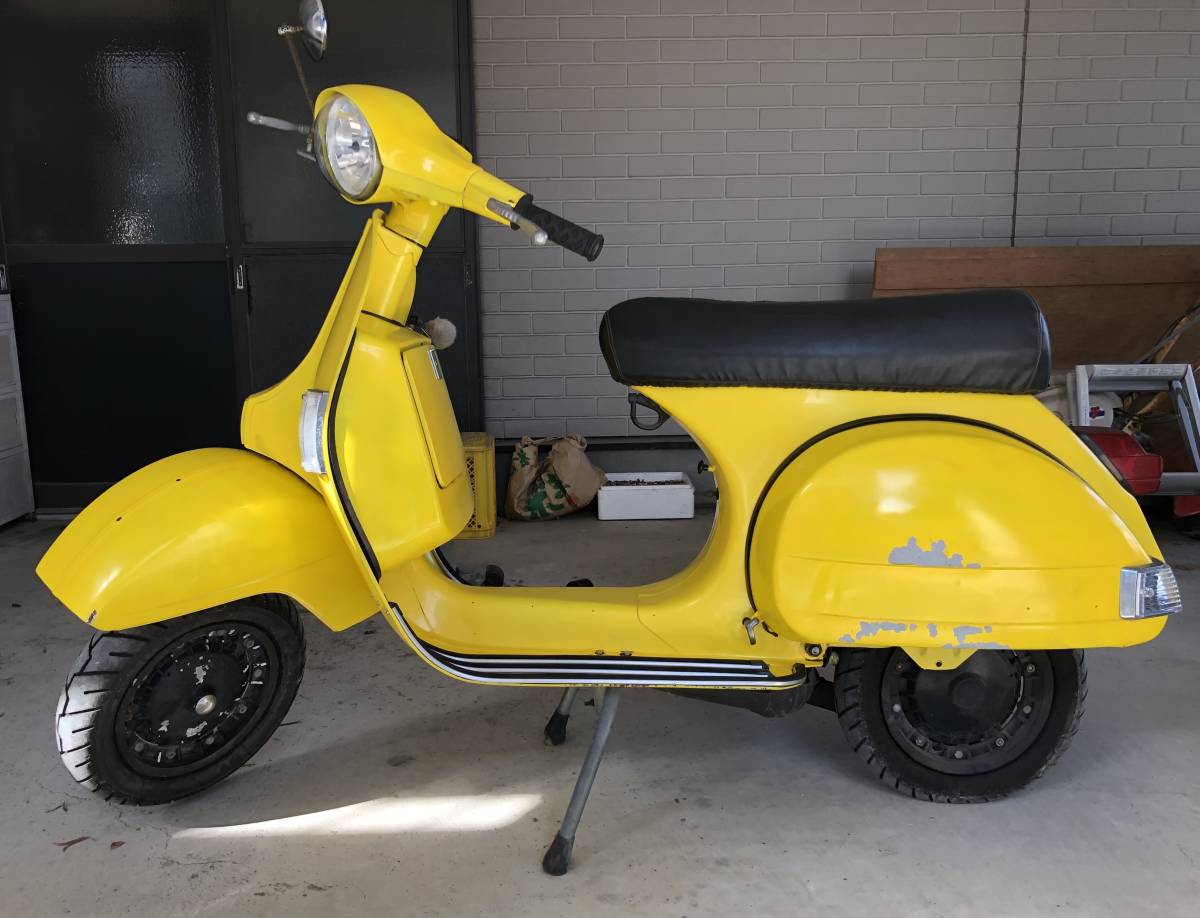 ベスパ P125X 実働・書類なし ジャンク☆引き取りのみ☆ Yahoo 